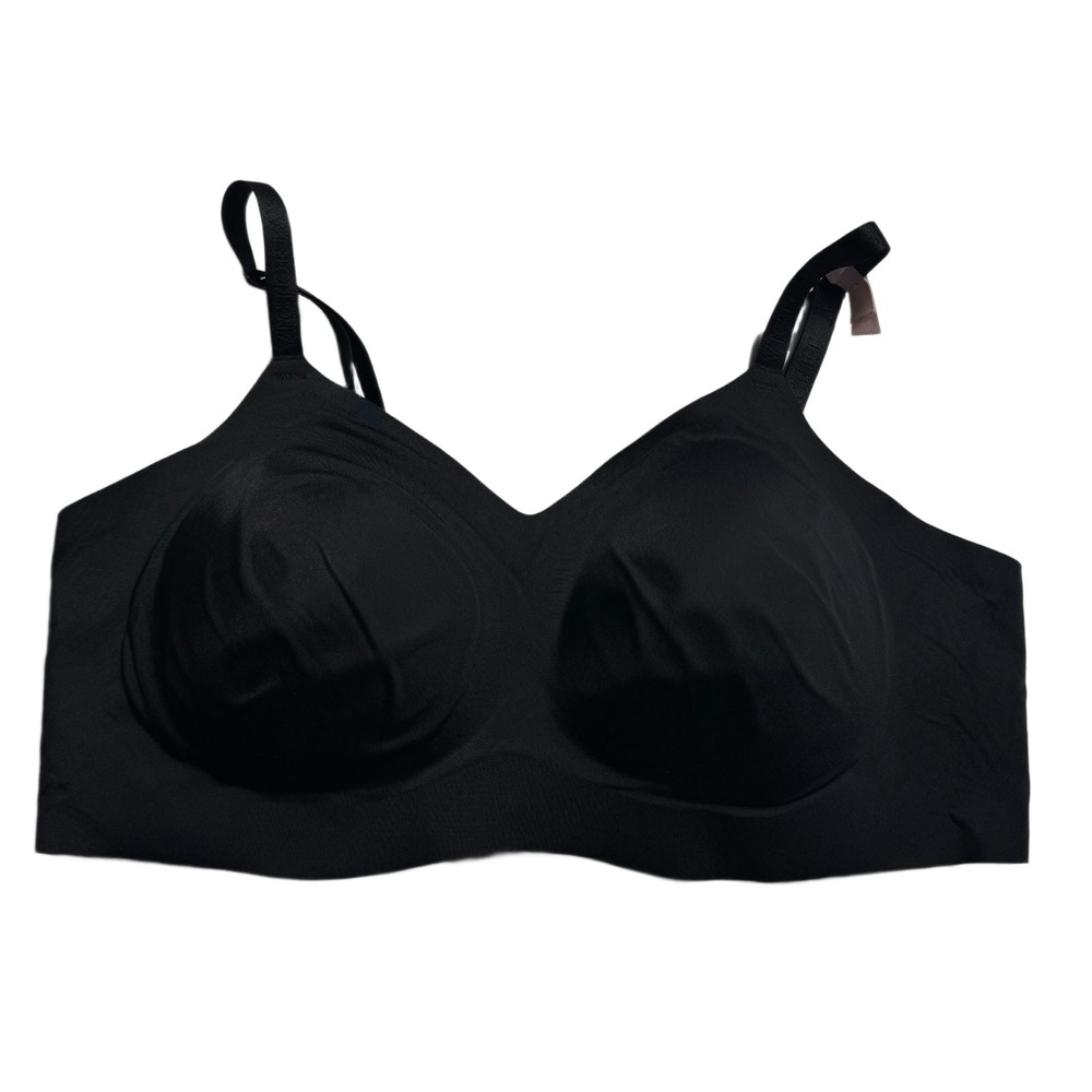 Victoria's Secret Black Wireless Lounge Bra XL Smooth Seamless Bralette NWT